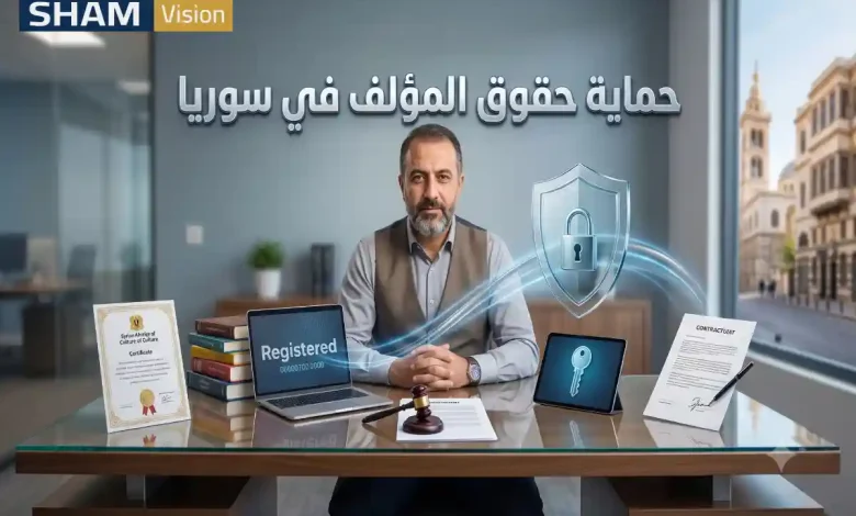5 حقائق عن قانون حماية حقوق المؤلف في سوريا 2026 7 خطوات لحماية حقوق المؤلف في سوريا