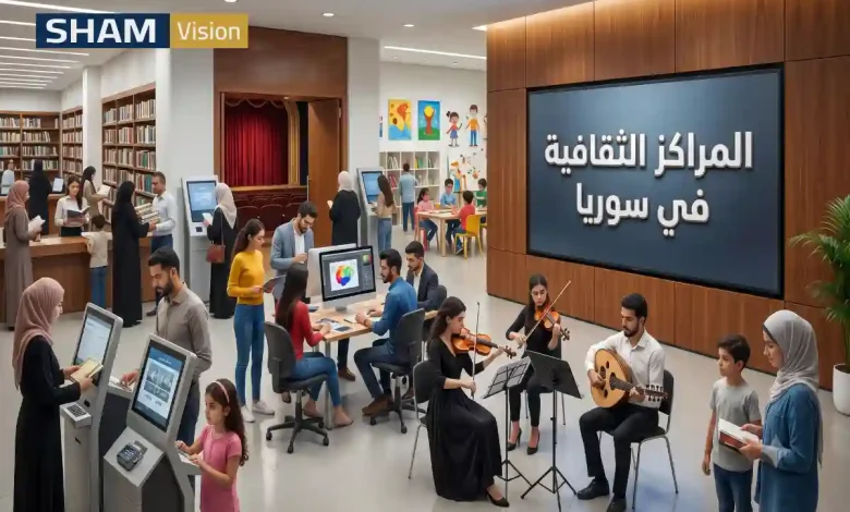أبرز المراكز الثقافية في سوريا وأهم خدماتها للجمهور أبرز المراكز الثقافية في سوريا وأهم خدماتها للجمهور