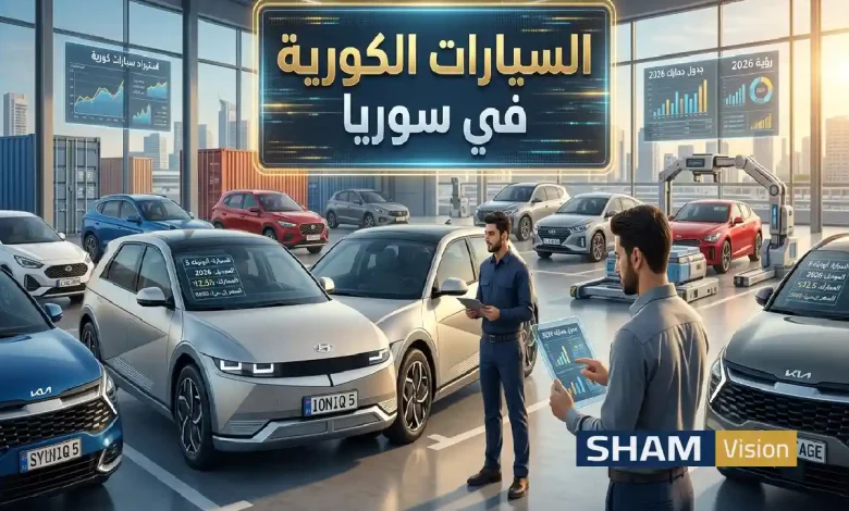 أفضل السيارات الكورية في سوريا: أسعار وجمارك 2026