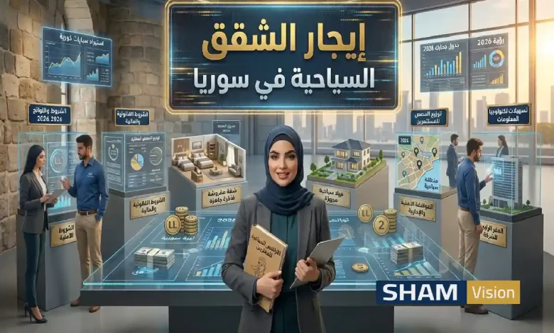 إيجار الشقق السياحية في سوريا: 7 شروط وتراخيص للمغتربين إيجار الشقق السياحية في سوريا: 7 شروط وتراخيص للمغتربين