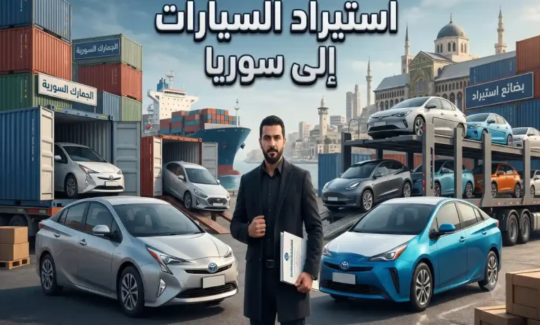 استيراد السيارات إلى سوريا 2026: خيارات، جمارك، ونصائح