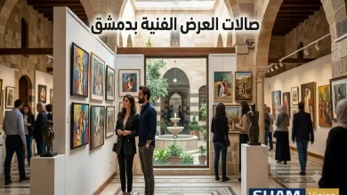 اكتشف أجمل 8 من صالات العرض الفنية بدمشق هذا العام