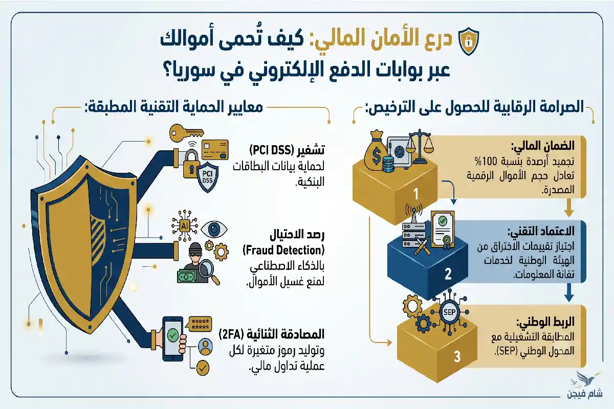بوابات الدفع الإلكتروني في سوريا: الفيزا وماستركارد البنية التحتية والتنظيمية للمدفوعات الإلكترونية