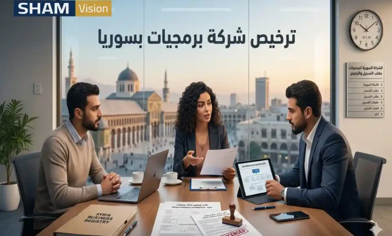 ترخيص شركة برمجيات بسوريا خطوة بخطوة للمستثمرين