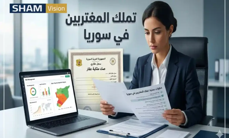تملك المغتربين في سوريا: خطوات عملية لتجنب المخاطر تملك المغتربين في سوريا: خطوات عملية لتجنب المخاطر