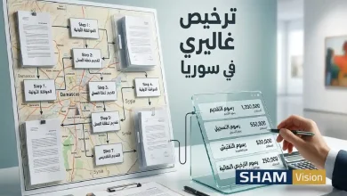 خطوات وتكلفة استخراج ترخيص غاليري في سوريا