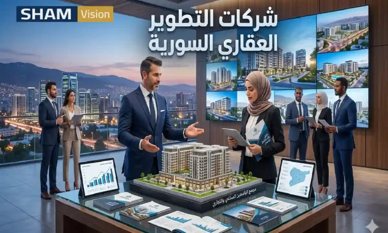 شركات التطوير العقاري السورية: دليلك الشامل للاستثمار شركات التطوير العقاري السورية: دليلك الشامل للاستثمار