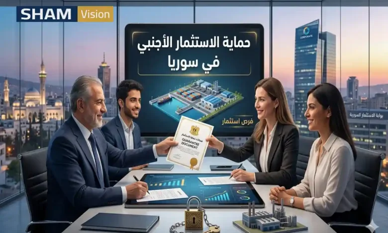 قوانين حماية الاستثمار الأجنبي في سوريا: الفرص والضمانات قوانين حماية الاستثمار الأجنبي في سوريا: الفرص والضمانات
