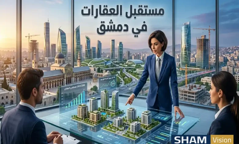 كيف يبدو مستقبل العقارات في دمشق 2026؟ توقعات وأسعار كيف يبدو مستقبل العقارات في دمشق 2026؟ توقعات وأسعار