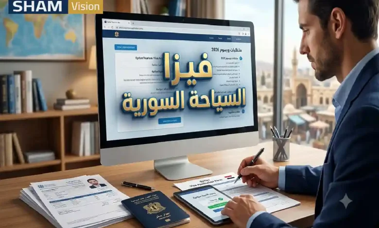 متطلبات ورسوم فيزا السياحة السورية خطوة بخطوة 2026