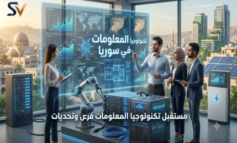 مستقبل تكنولوجيا المعلومات في سوريا: فرص وتحديات