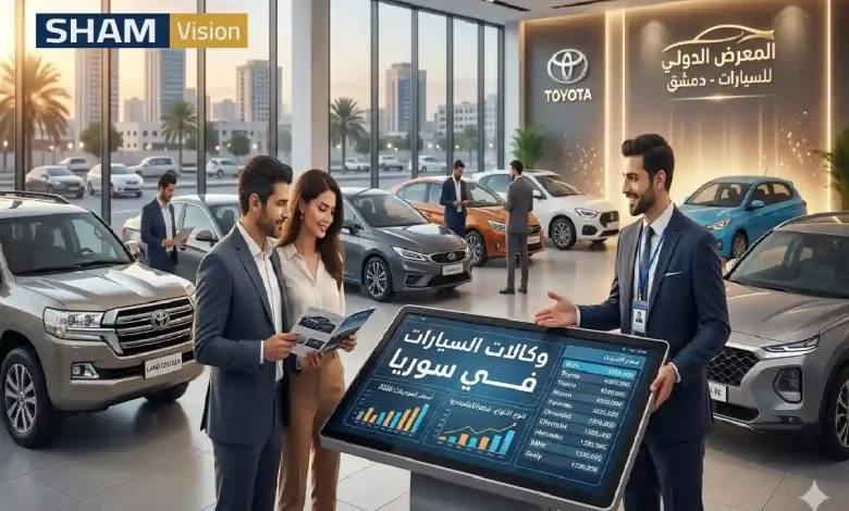 وكالات السيارات في سوريا: كل ما يهمك عن الأسعار والأنواع وكالات السيارات في سوريا: كل ما يهمك عن الأسعار والأنواع