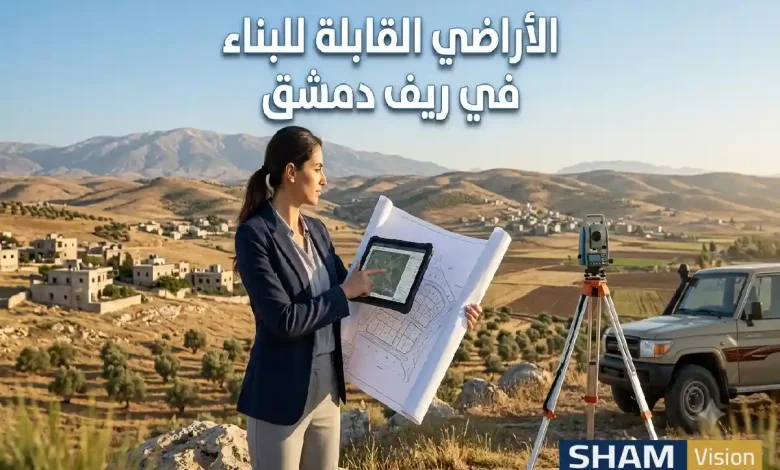 دليل الاستثمار في الأراضي القابلة للبناء في ريف دمشق دليل الاستثمار في الأراضي القابلة للبناء في ريف دمشق