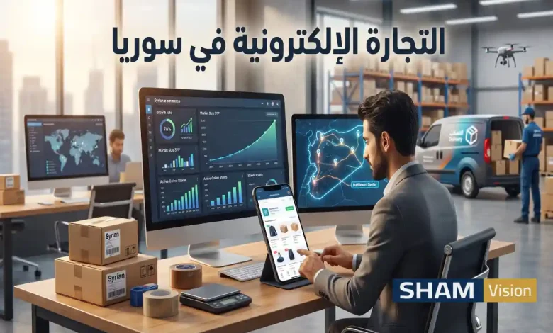 واقع التجارة الإلكترونية في سوريا وآفاق التطور الرقمي واقع التجارة الإلكترونية في سوريا وآفاق التطور الرقمي