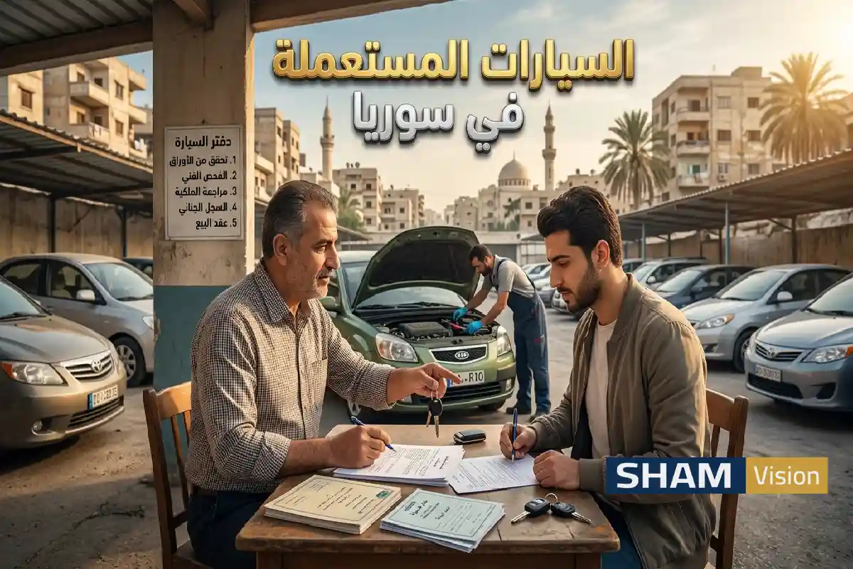 دليل شراء السيارات المستعملة في سوريا 5 نصائح لضمان حقك دليل شراء السيارات المستعملة في سوريا 5 نصائح لضمان حقك